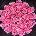 Букет из мыльных роз "Розовые Розы" (27 шт.)